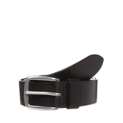Hammond & Co. by Patrick Grant Designer black Italian leather belt
